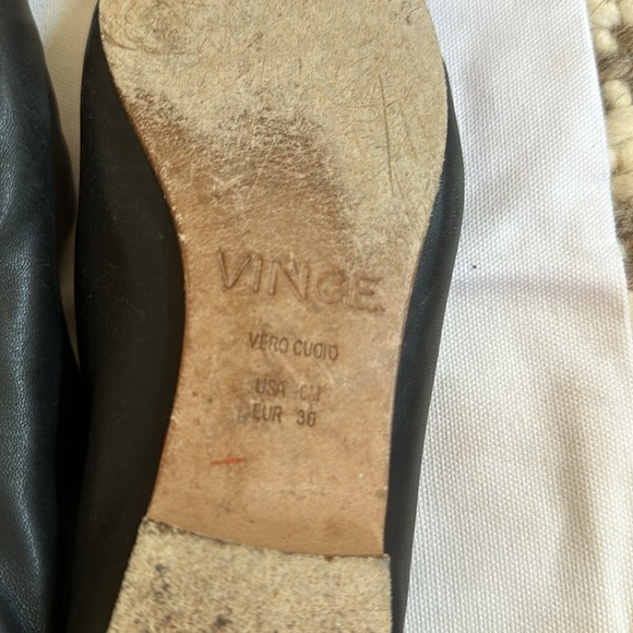 Vince black Maxwell flats. Leather size 6 - Picture 5 of 6